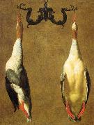 Dandini, Cesare Two Hanged Teals oil painting reproduction